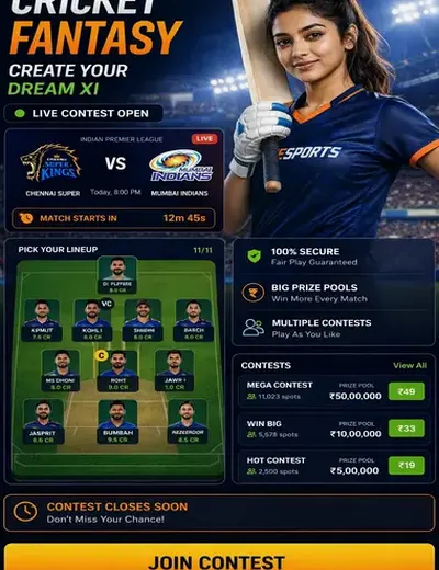 Pxxbet (pxxbet) fantasy cricket & matchday visual 3